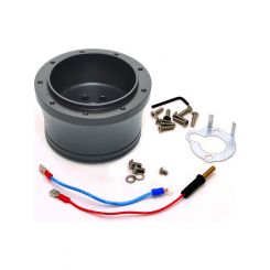 GT Performance Steering Wheel Installation Kit Billet Aluminium Black