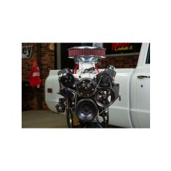 Holley Accessory Drive System Mid-Mount Serpentine A/C P/S LT1 Style