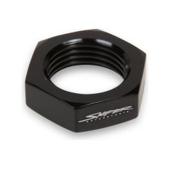 Holley Adapter -6AN Bulkhead Nut Black