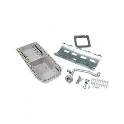Holley Retrofit Oil Pan Center Sump Aluminum Natural 4.060" Stroke 6 Quarts