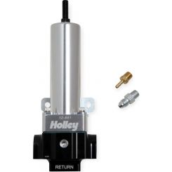 Holley Fuel Pressure Regulator VR Series Inline Return Style 40-100 psi