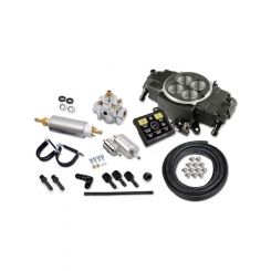 Holley Fuel Injection System Master Kit Stealth 4150 Flange Black up