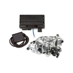 Holley Fuel Injection System Terminator X Stealth 4150 Polished Throt