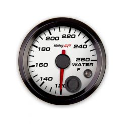 Holley Gauge Water Temp EFI-style 120-260 Degrees F 2 1/16 in. Dia. A