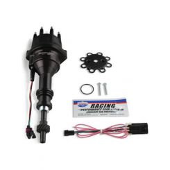 Holley Distributor HyperSpark Hall Effect EFI Billet Black Anodised