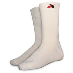 Impact Racing Underwear Socks SFI3.3 Large White