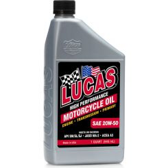 Lucas Oil SAE 20W-50 Motorcycle Oil 946ml