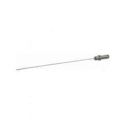 Milodon Engine Oil Dipstick Engine Block Entry Stainless Steel Natural 2