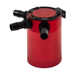 Mishimoto Compact Baffled Oil Catch Can 3-Port Red