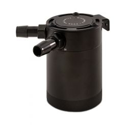Mishimoto Compact Baffled Oil Catch Can 2-Port Black