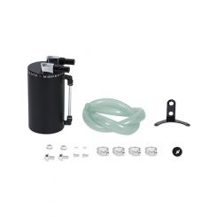 Mishimoto Aluminum Oil Catch Can Large Wrinkle Black