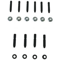 Moroso Oil Pan Stud Kit Grade 8 Steel Black Oxide Finish SBC Dart Spread