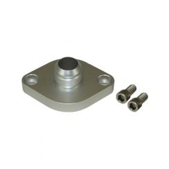 Moroso Water Neck Straight Up Billet Aluminium Clear Anodized -16 AN Out