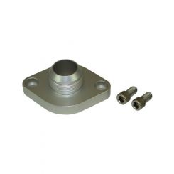 Moroso Water Neck Straight Up Billet Aluminium Clear Anodized -20 AN Thr