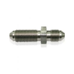 Aeroflow Straight Stainless Steel Bulkhead -4AN
