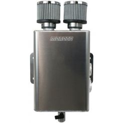 Moroso Oil Catch Can Breather Tank 2 Breather And 2 16 AN Female Kit