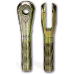 Moroso Clevis Ends 5/8'-18 Thread On Shank 3/8' Bolt Holes 3/8' Slot Pai