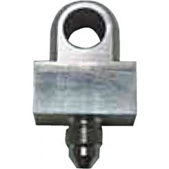 Aeroflow Tee Block -3AN -3 Male With 3/8" x 24 Inserted Flare on Run