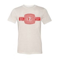 MSD T-Shirt Vintage MSD Logo Cream Men's 3X-Large