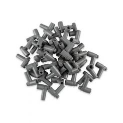 MSD Spark Plug Boot 90 Degree Silicone Gray 8.5mm GM HEI Nipple Set of 5