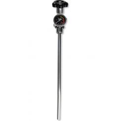 Nitrous Oxide Systems Super Hi-Flo Valve 10lb. Bottle with Siphon Tube Black
