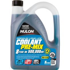 Nulon Blue Premium Long Life Coolant Premix Top-Up 5L