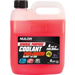 Nulon General Purpose Coolant Premix Red 4L