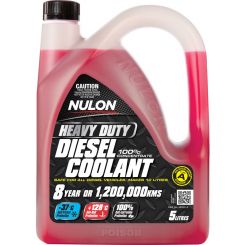 Nulon Super Heavy Duty Diesel Coolant 100% Concentrate 5L