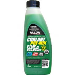 Nulon Green Premium Long Life Coolant Premix Top-Up 1L