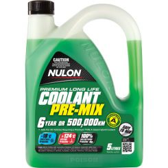 Nulon Green Premium Long Life Coolant Premix Top-Up 5L