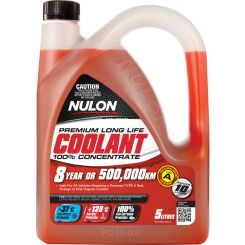 Nulon Red Premium Long Life Coolant 100% Concentrate 5L