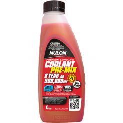 Nulon Red Premium Long Life Coolant Premix Top-Up 1L