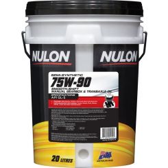 Nulon Semi Synthetic 75W-90 Manual Gearbox and Transaxle Oil 20L