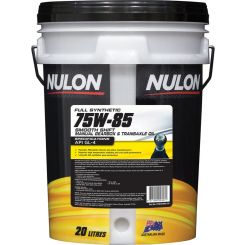 Nulon Full Synthetic 75W-85 Manual Gearbox and Transaxle Oil 20L