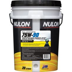 Nulon Full Synthetic 75W-90 Performance Manual Transaxle Oil 20L