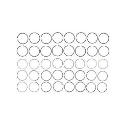 Perfect Circle Ring Set Plain Case Checker 318 Eng. (59-66) Chry. 3