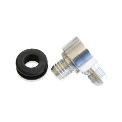 Aeroflow Universal Billet Brake Booster Valve With -6AN Polished
