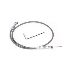 Proflow Throttle Cable Braided Stainless Wire Braided Stainless Ja