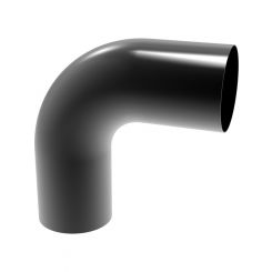 Proflow Exhaust Tubing 90 Degree 4.00 in. Diameter 16-Gauge Steel