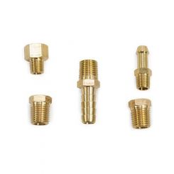 Proflow Fuel Pump Mechanical Brass Fitings Kit