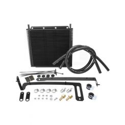 Proflow Trans Oil Cooler kit Black Powder Coat Ford Falcon BA 280