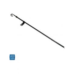Proflow Engine Oil Dipstick with Tube Steel Black BB Chev V8