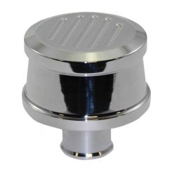 Proflow Breather Cap Push-In Ball-Milled Polished Aluminum