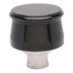 Proflow Breather Cap Push-In SmoothBlack Aluminum