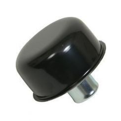Proflow Push-In Breather Steel Black 2-3/4" Diameter with 3/4" Nec