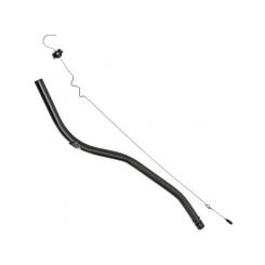 Proflow Transmission Dipstick and Tube Black Powerglide 24 in. Lon