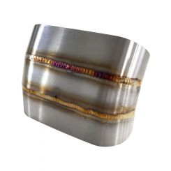Proflow Pie Cut Welded Oval Tube Vertical 304 Stainless Steel