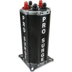 Proflow Pro-Surge Tank Fuel Pump System Aluminium Black Dual 340 LP
