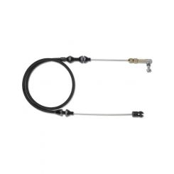 Proflow Throttle Cable Braided Black Stainless Steel 24 in. Long