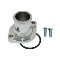 Proflow Aluminium Water Neck Ford 351C O'Ring Style Chrome Zinc